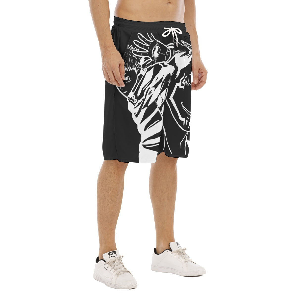 "CURSED KING VESSEL" Tether Loose Shorts