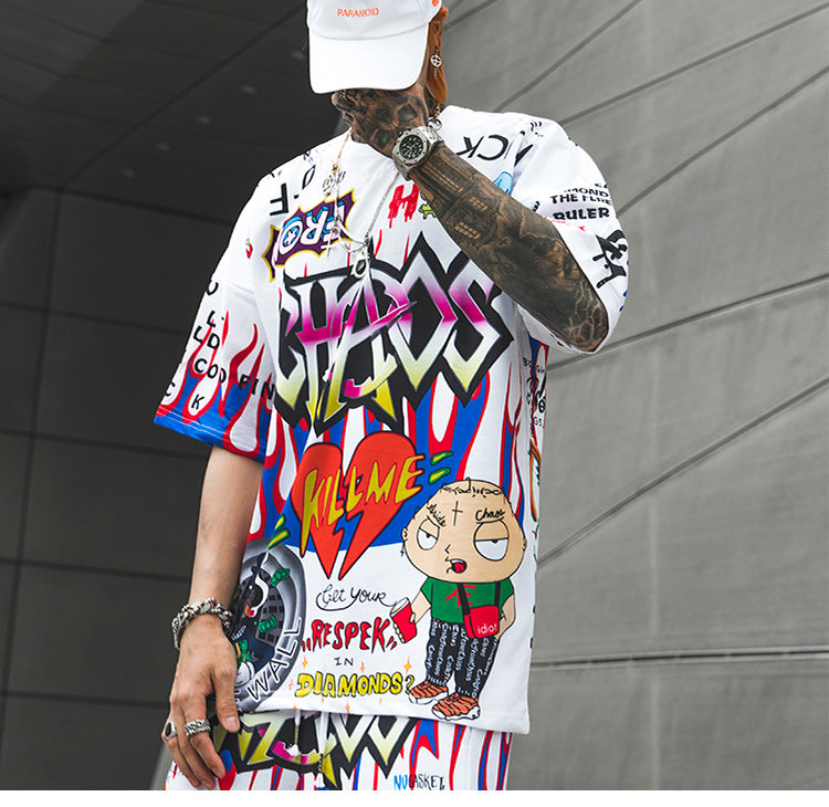 Aolamegs “CHAOTIC” Oversized Tee