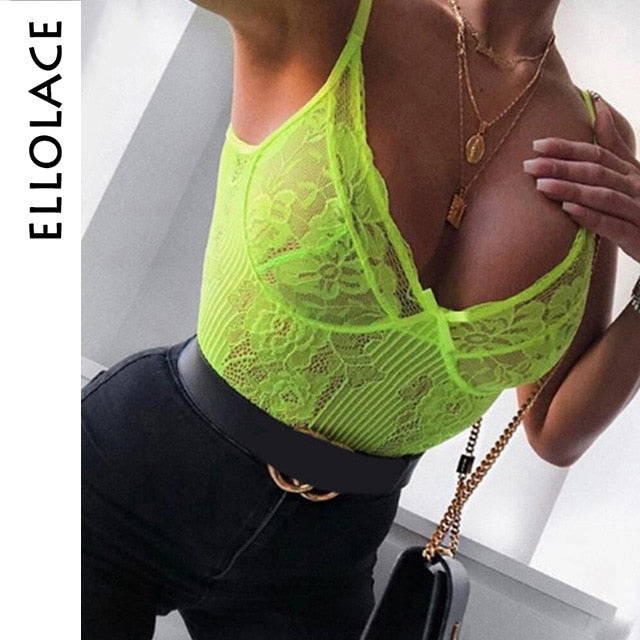 "NEON LACE" Top