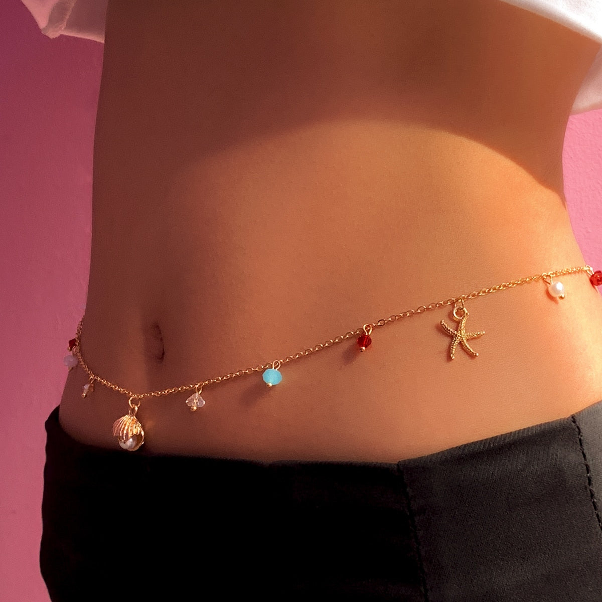 "LINK" Belly Chain