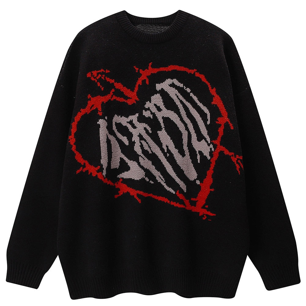 Aolamegs "CRAFTED HEART" Sweater