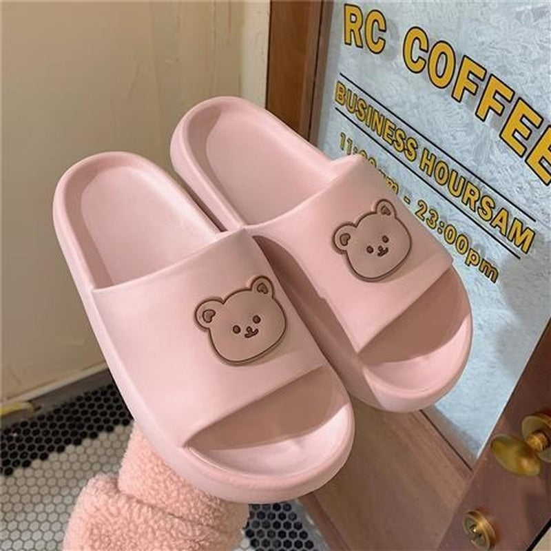 "BEAR WITH ME" Slippers